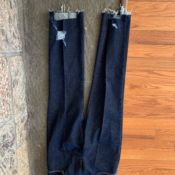 Frame Le high straight raw edge Bronx chew - Picture 4 of 4